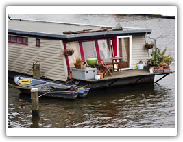Amsterdam - viele Hausboote