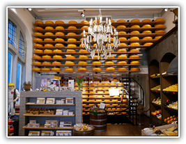 Amsterdam - Käse, überall Käse
