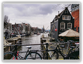 Amsterdam - ehemaliges Zollhäuschen