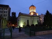Bukarest bei Nacht