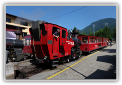 Schafbergbahn - wieder unten