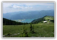 Schafbergbahn - rauf auf den Berg