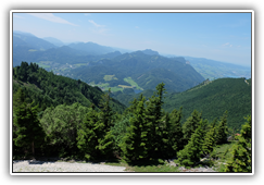 Schafbergbahn - auf dem Weg nach unten