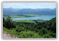 Schafbergbahn - auf dem Weg nach unten