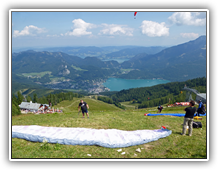 Zwölferhorn - Paragleiter