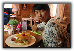 Holzbergstub'n - spätes Mittagessen