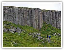 Island - Gerðuberg Basaltsäulen