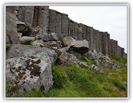 Island - Gerðuberg Basaltsäulen