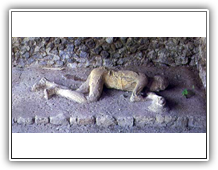 Pompeji - Leiche