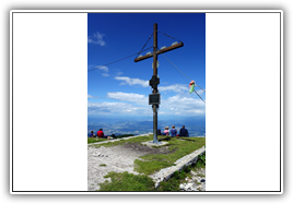 das Gipfelkreuz