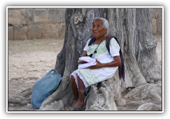 Chichén Itzá - Verkäuferin