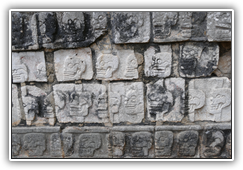 Chichén Itzá - Plattform der Adler