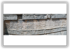 Chichén Itzá - Plattform der Adler