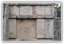 Chichén Itzá - Plattform der Adler