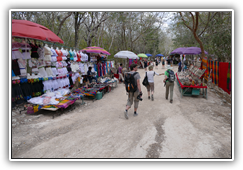 Chichén Itzá - Marktstände