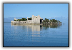 Montenegro - Skutarisee, Gefängnisinsel