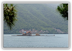 Montenegro - Kotor, Klosterinsel Maria am Felsen