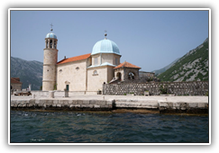 Montenegro - Kotor, Klosterinsel Maria am Felsen