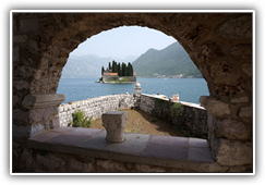 Montenegro - Kotor, Klosterinsel Maria am Felsen