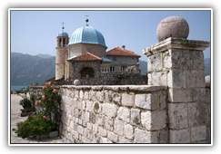 Montenegro - Kotor, Klosterinsel Maria am Felsen