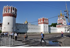 Prominenten-Friedhof in Moskau