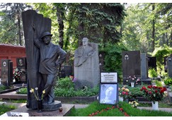 Prominenten-Friedhof in Moskau