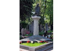 Prominenten-Friedhof in Moskau