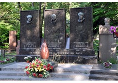 Prominenten-Friedhof in Moskau