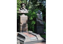 Prominenten-Friedhof in Moskau