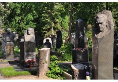 Prominenten-Friedhof in Moskau