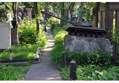 Prominenten-Friedhof in Moskau