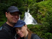 Triberger Wasserflle - Andrea und Harri