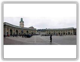 Stockholm - Vorplatz Königliches Schloss