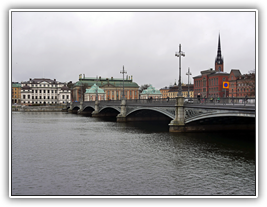 Stockholm - viele Brücken