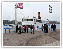 Stockholm - Schifffahrt zum Schloss Drottningholm
