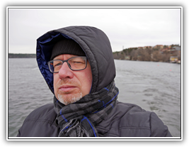 Stockholm - es ist arschkalt am Oberdeck