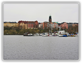 Stockholm - Schifffahrt zurück