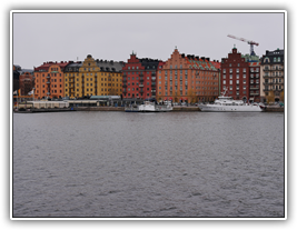 Stockholm - Schifffahrt zurück