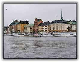 Stockholm - Bummel am Wasser entlang